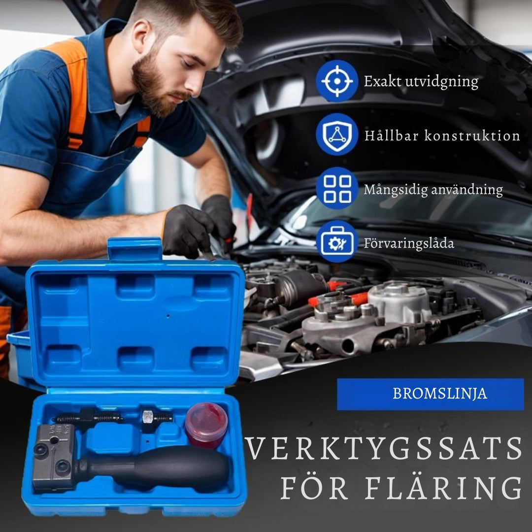 BromsPress 316 – Exakt flänsning för säkra bromsledningar