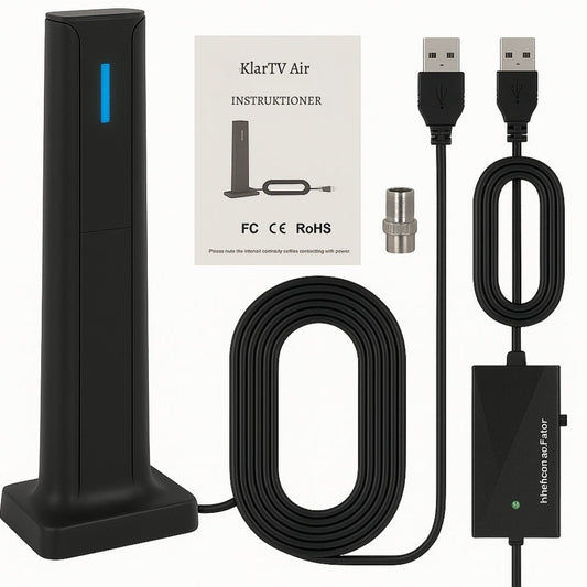 KlarTV Air – HD- och 4K-kanaler utan abonnemang