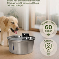 TrinkTig – Rinnande vatten som din hund vill dricka